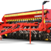 Sembradora de grano grueso W4500 Super Walter – unidad individual con bastidor rojo para siembra directa de maíz y soja